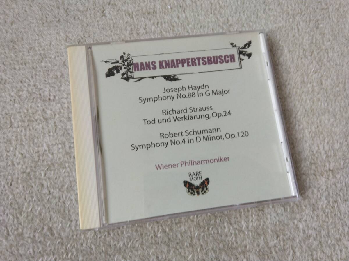 即♪RM:クナッパーツブッシュ&ウィーンpo.(1962/12/16)ハイドン:交響曲第88番、Rシュトラウス:死と変容、シューマン:交響曲第4番(^^♪拍卖