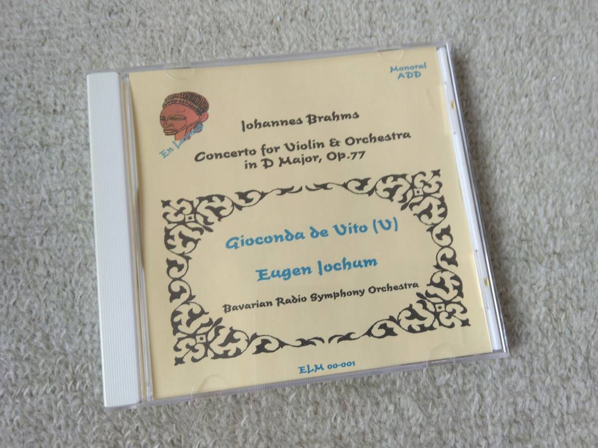 即♪ELS:デ・ヴィートとオイゲン・ヨッフムのブラームス:ヴァイオリン協奏曲(1956)(^^♪拍卖