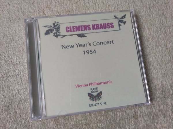 即♪RM:クレメンス・クラウス&ウィーンpo./1954年ニューイヤー・コンサート(1954/1/1)(^^♪J・シュトラウス拍卖