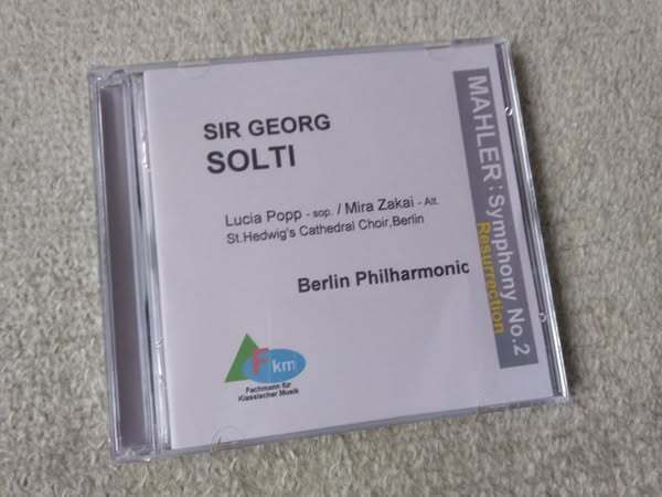 即♪FKM:ショルティ&BPОのマーラー:交響曲第2番『復活』(^^♪2CD‐R拍卖