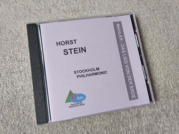 即♪FKM;ホルスト・シュタイン→ホーレンシュタインのマーラー:大地の歌(1968年、ストックホルム・ライヴ)拍卖