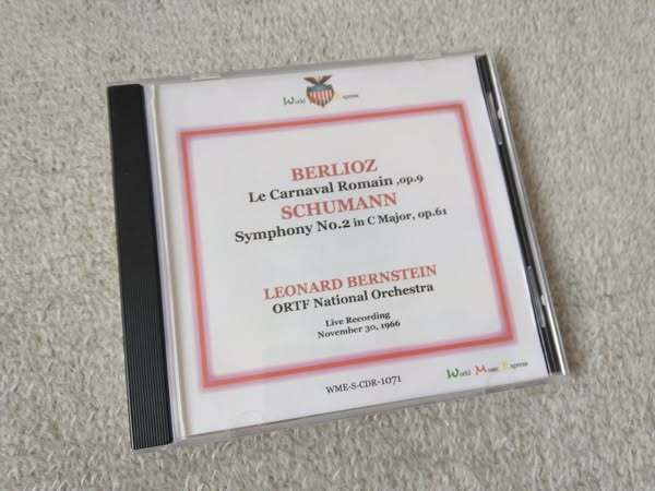 即♪WE:バーンスタインのシューマン:交響曲第2番、ベルリオーズ:ローマの謝肉祭(^^♪拍卖