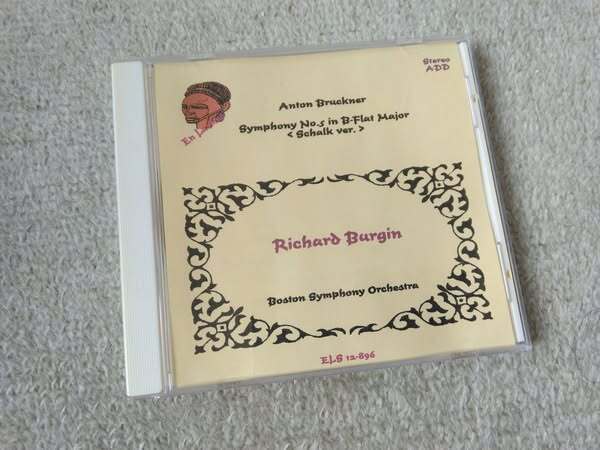 即♪ELS:ミュンシュの片腕・リチャード・バーギンのブルックナー:交響曲第5番(1959/12/26L)シャルク版(^^♪拍卖