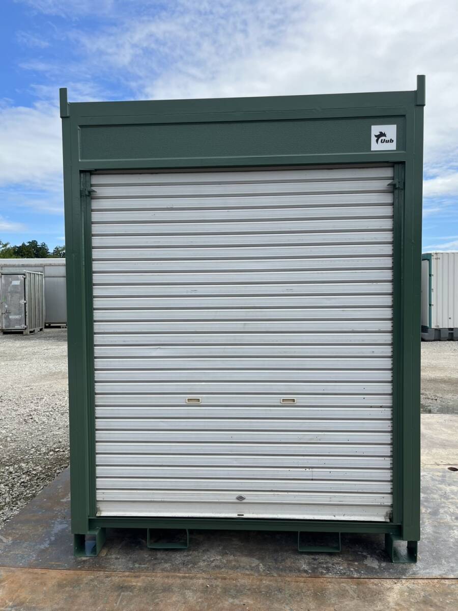 【三重】② シャッター倉庫 1坪 シャッター付倉庫 オオマチワールド 物置 ハウス バイク コンテナ スーパーハウス 【配送可】拍卖