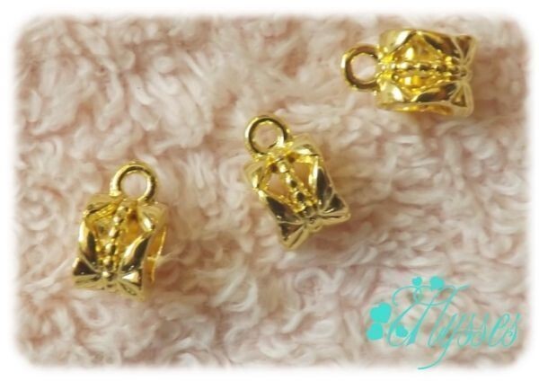 ★アクセ★76★チャームハンガーリンクゴールド★20個★パーツ★説明文・自己紹介は必ず読みください拍卖