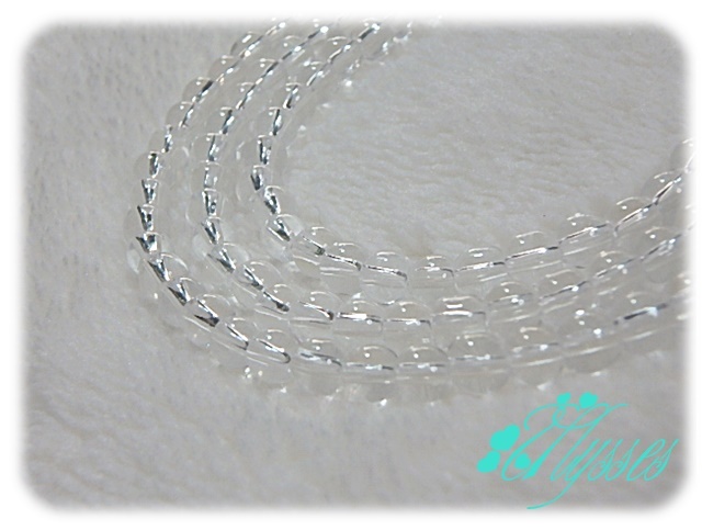 ★アクセ★569★4mm丸ガラスビーズクリア★1連★説明文・自己紹介は必ずお読みください拍卖