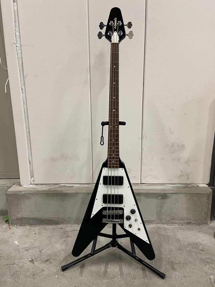Edwards by ESP E-FV-103B Flying V Bass 希少品 エドワーズ フライングV ベース拍卖