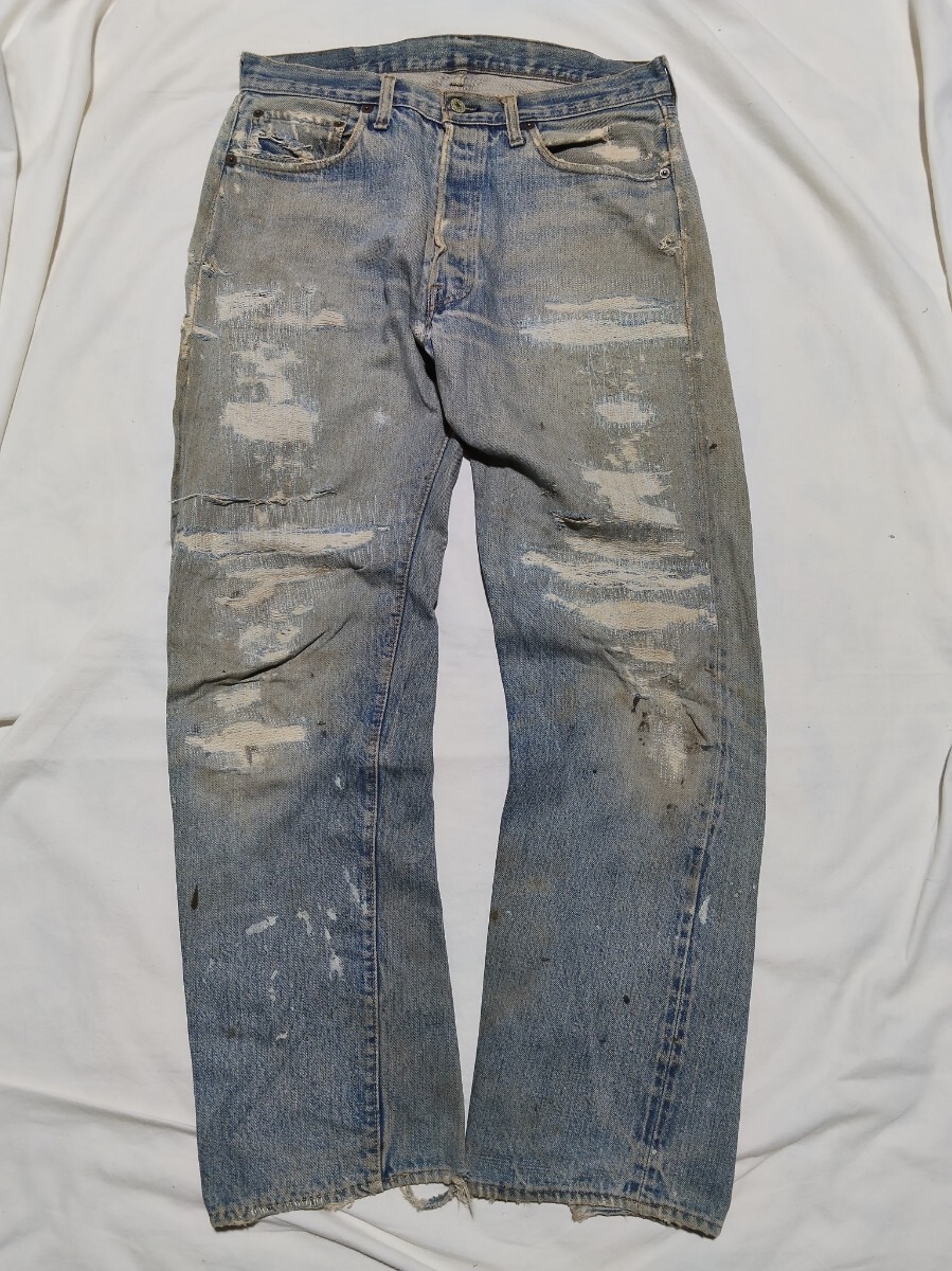 70s リーバイス 501 66 オリジナル ヴィンテージ Levi's デニムパンツ拍卖