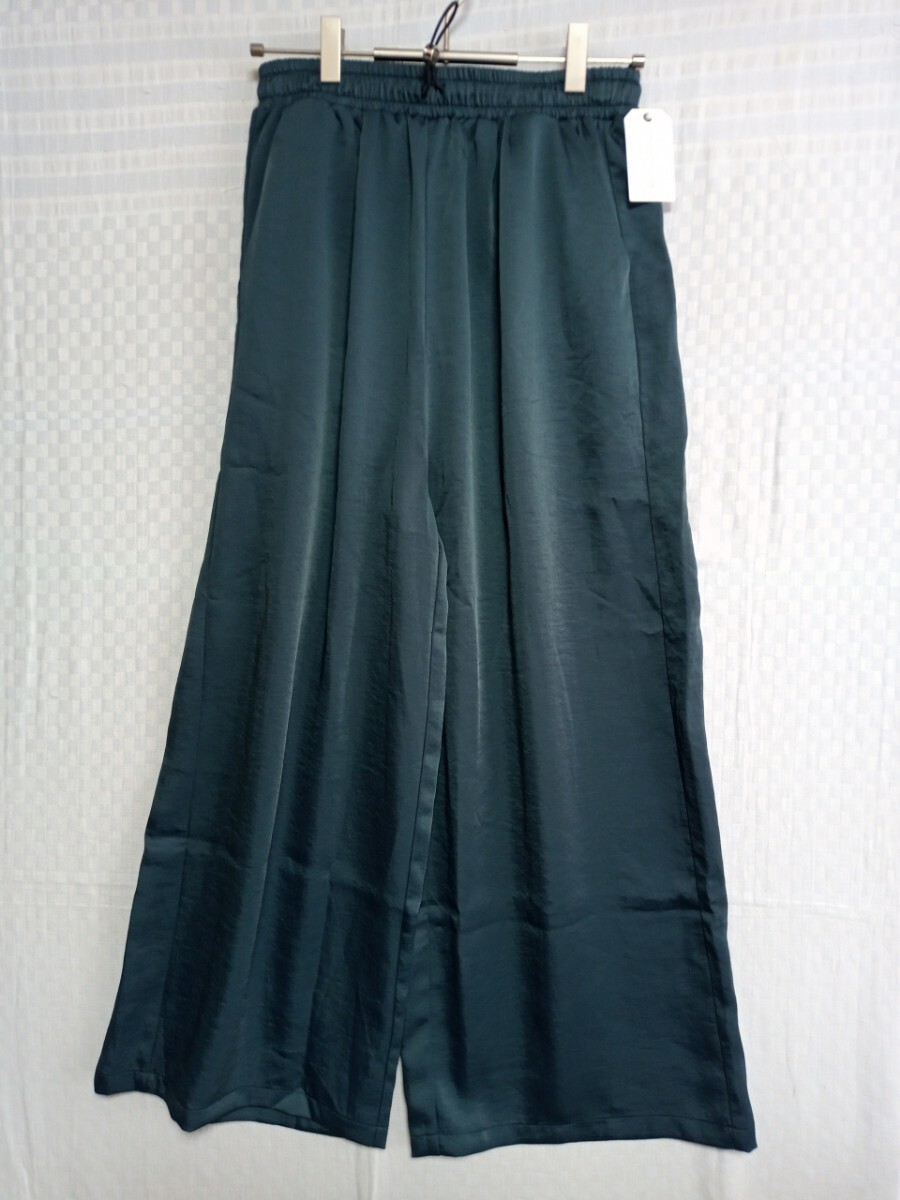 1877 ★★ Chocolraffine つやサテンパンツ サイズF 定価5446円 新品拍卖