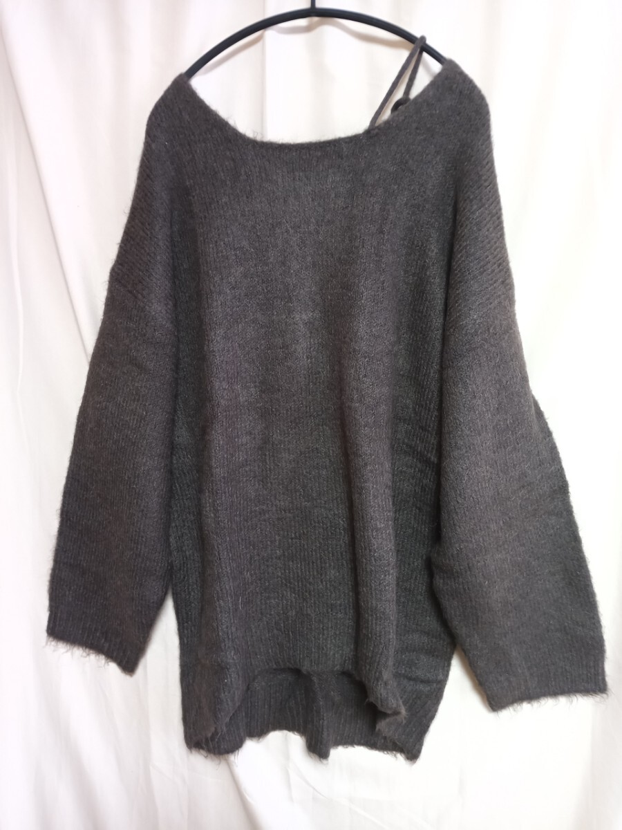 12985 ★★ Chico チコ ニットチュニックワンピース 新品 F 定価7900円拍卖