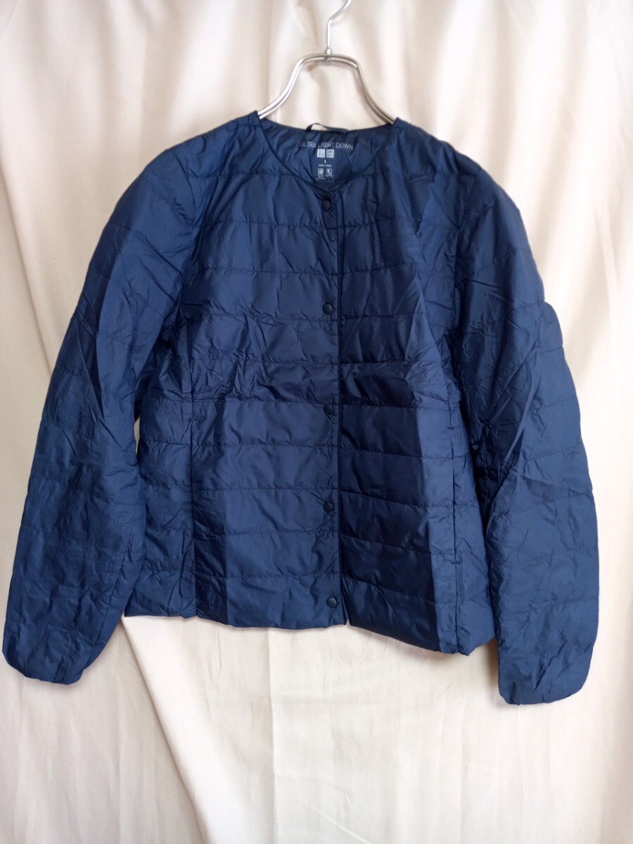 12885 ★★ ユニクロ ウルトラライトダウン ネイビー サイズS拍卖