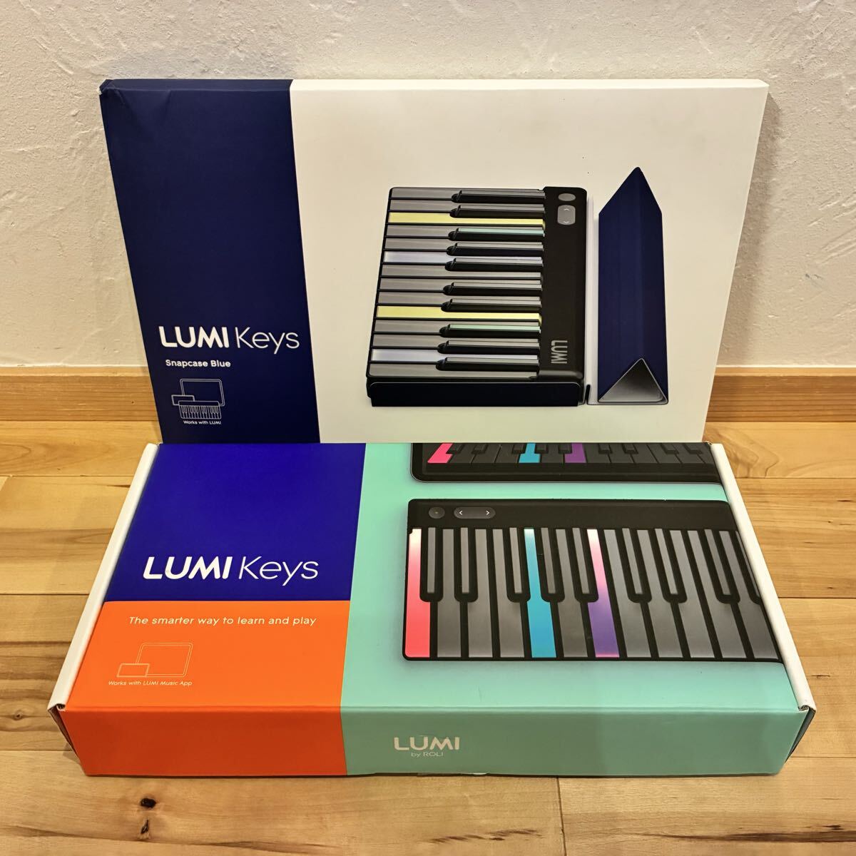 ★殆ど未使用★ROLI LUMI Keys MIDIキーボード ケース付き 電子ピアノ 鍵盤拍卖
