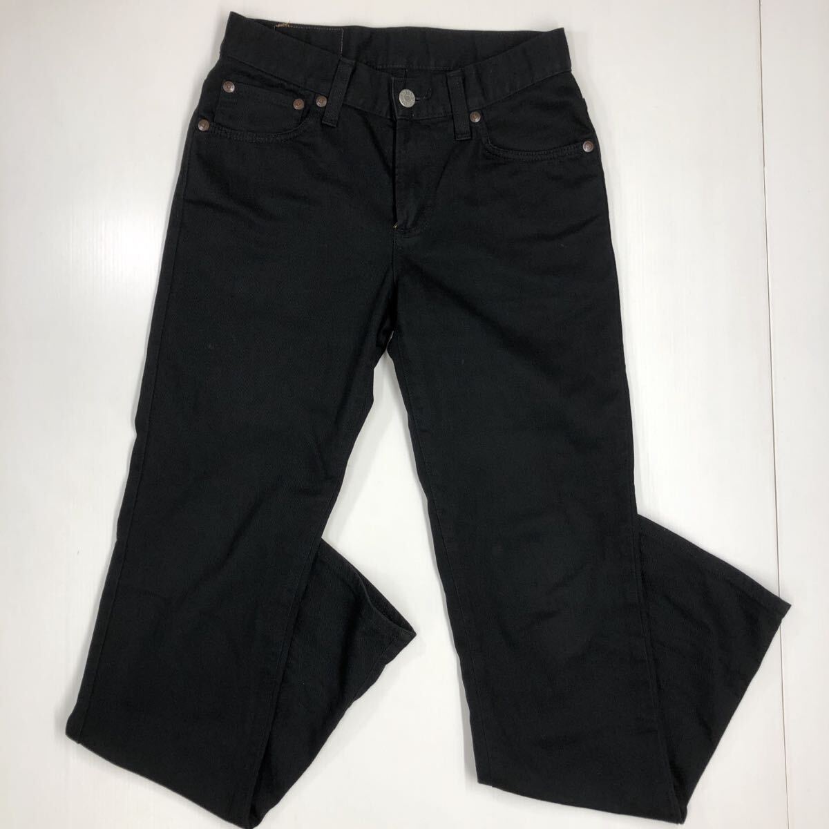 EDWIN エドウィン デニムパンツ ストレッチデニム ブラックデニム 日本製 W29 ボトムス 510-19拍卖