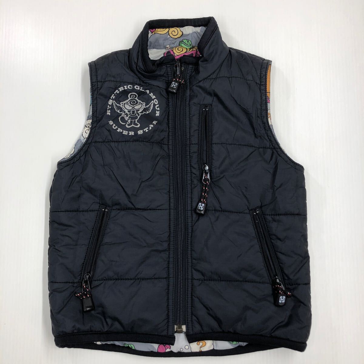 HISTERIC GLAMOUR ヒステリックグラマー 中綿ベスト キッズ 子供服 80サイズ ヒスミニ ベビヒス 43-26拍卖