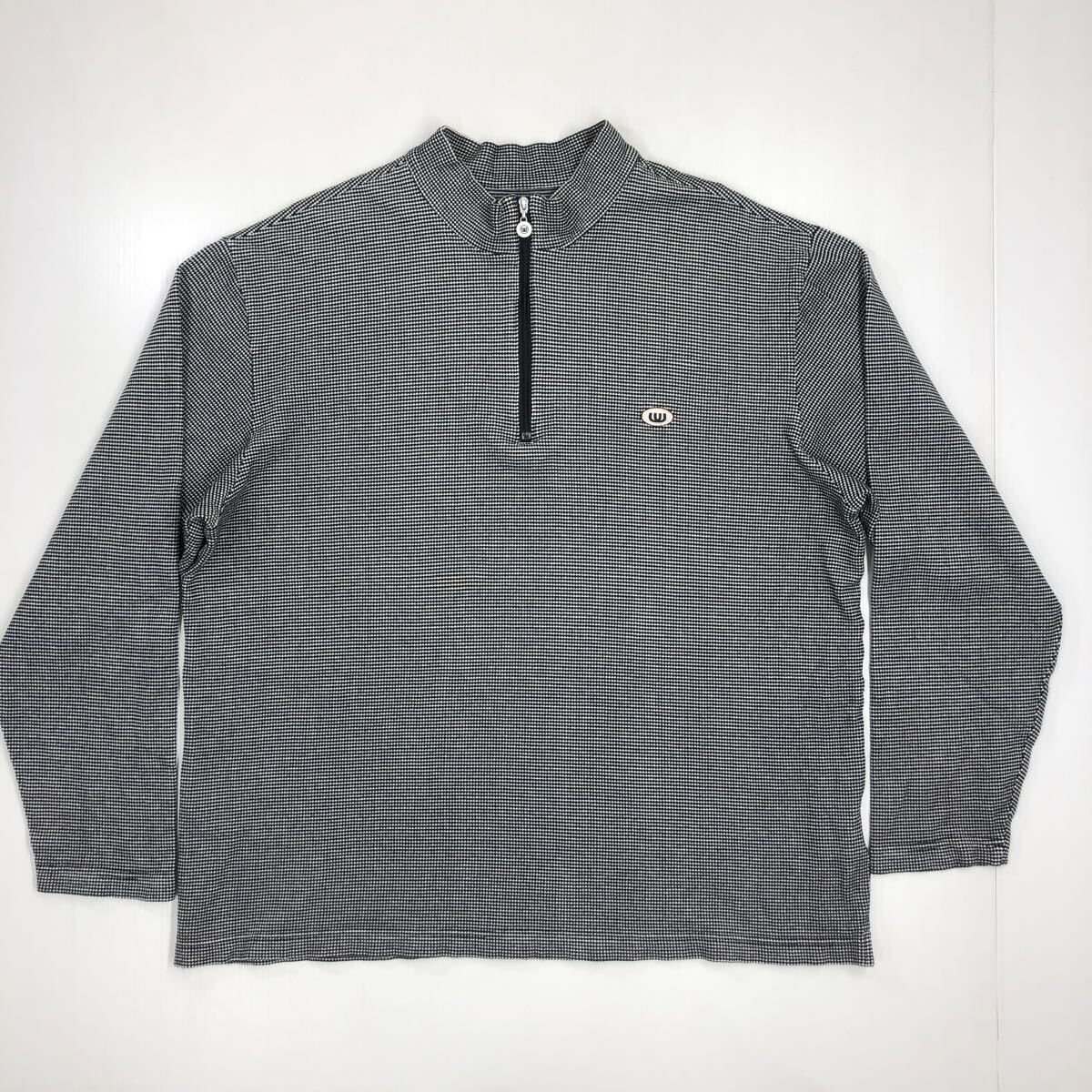 MU SPORTS MUスポーツ ハイネックシャツ ハーフジップ ミサコウエサコ GOLF ゴルフ サイズ50 510-32拍卖