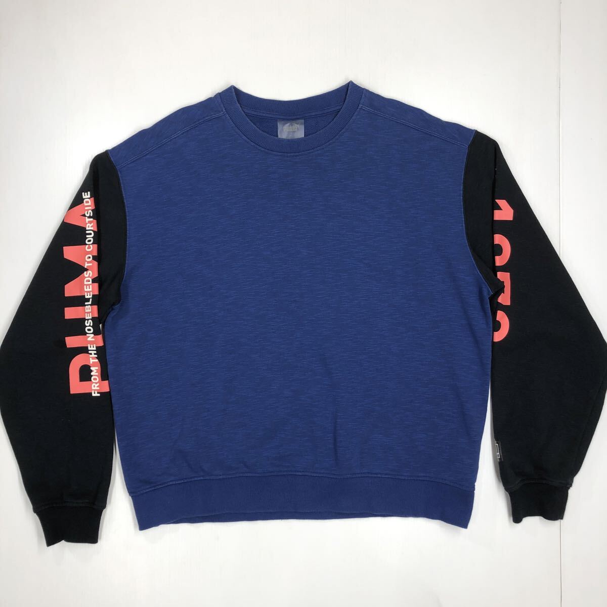 PUMA プーマ スウェットトレーナー プリント スポーツ メンズ Mサイズ(USサイズ) 510-71拍卖