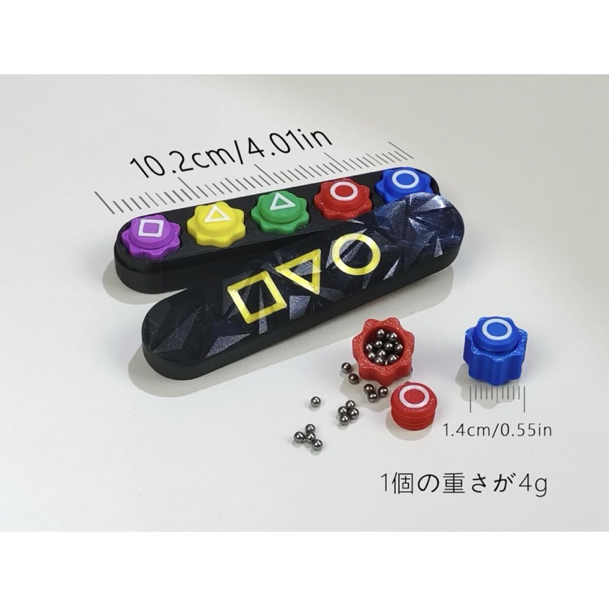 Gonggi(コンギ) 石拾いゲーム 手と目の協調運動・知育玩具 【ビー玉付き】拍卖