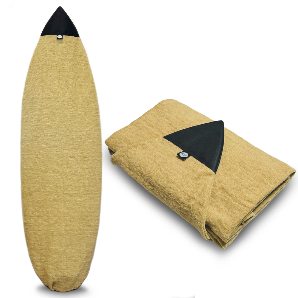 サーフボードニットケース 6'0 ショートボード用 カーキ色 ソフトケースカバー ボードソックス厚手伸縮ストレッチポリエステル素材拍卖