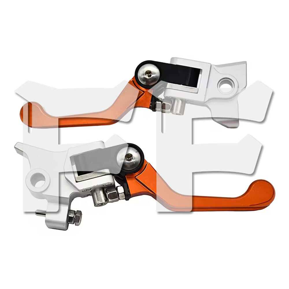 送料無料● モトクロスバイク CNC ブレーキ/クラッチレバー KTM SX/SXF/XC/XCF/XCW/EXC/EXCF 125-500CC オレンジ オートバイ パーツ拍卖