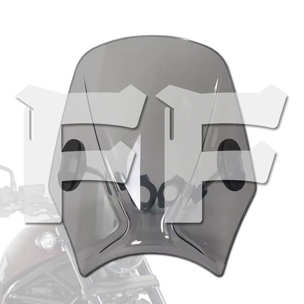 送料無料● ホンダ レブル CMX 1100 CMX 500 2018-2025 フロント ガラス ウインド シールド ディフレクター 灰色 グレー オートバイ拍卖