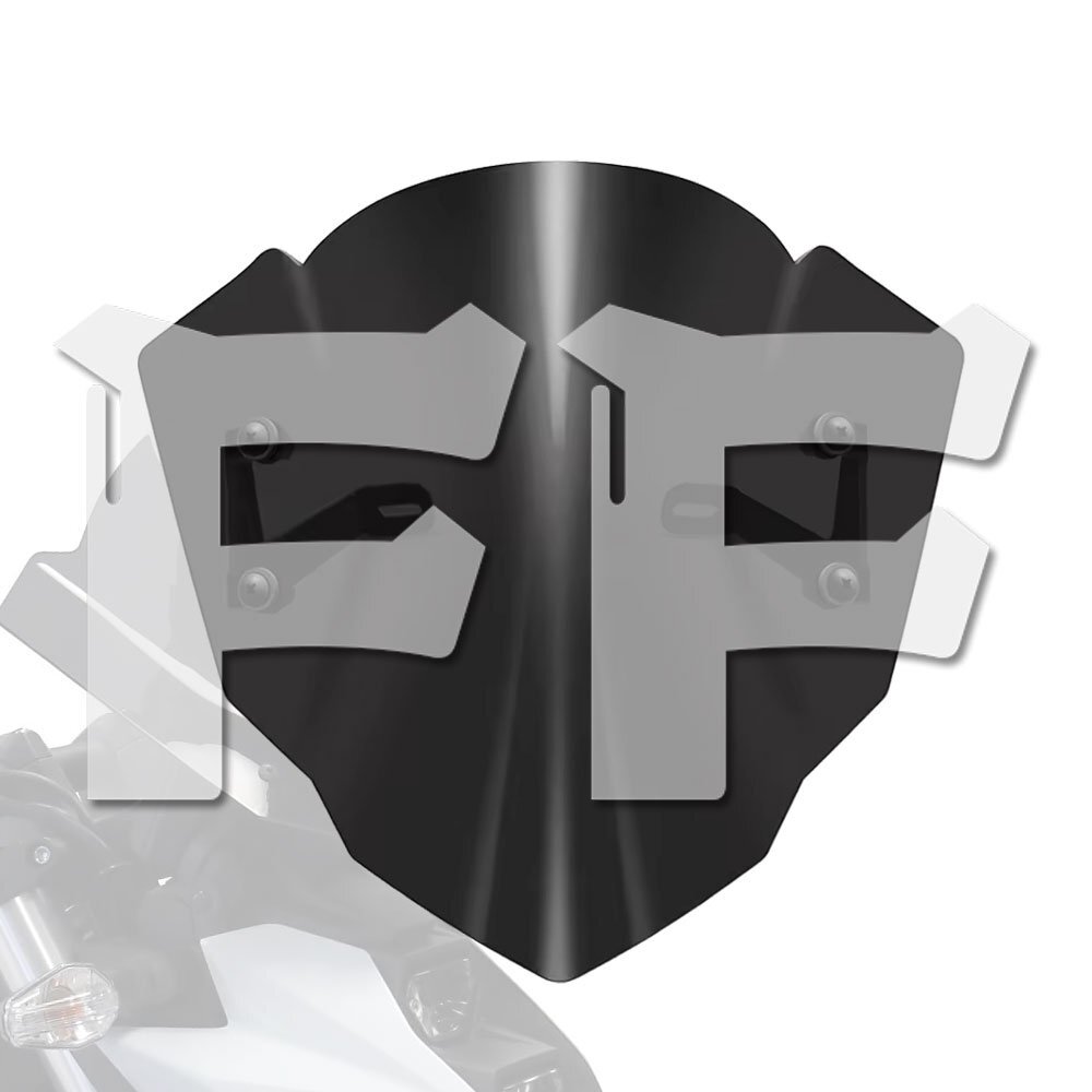 送料無料.. スズキ SUZUKI GSX-8S 2023-2025 フロント ガラス ウインド シールド ディフレクター ブラック オートバイ拍卖