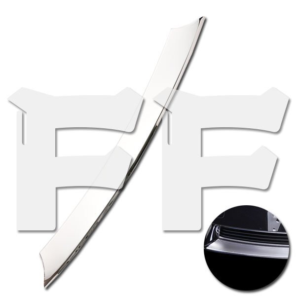 送料無料.. トヨタ PRIUS プリウス 30系 前期 フロント リップ カバー ガーニッシュ ステンレス メッキ 鏡面 SN-280 新品拍卖