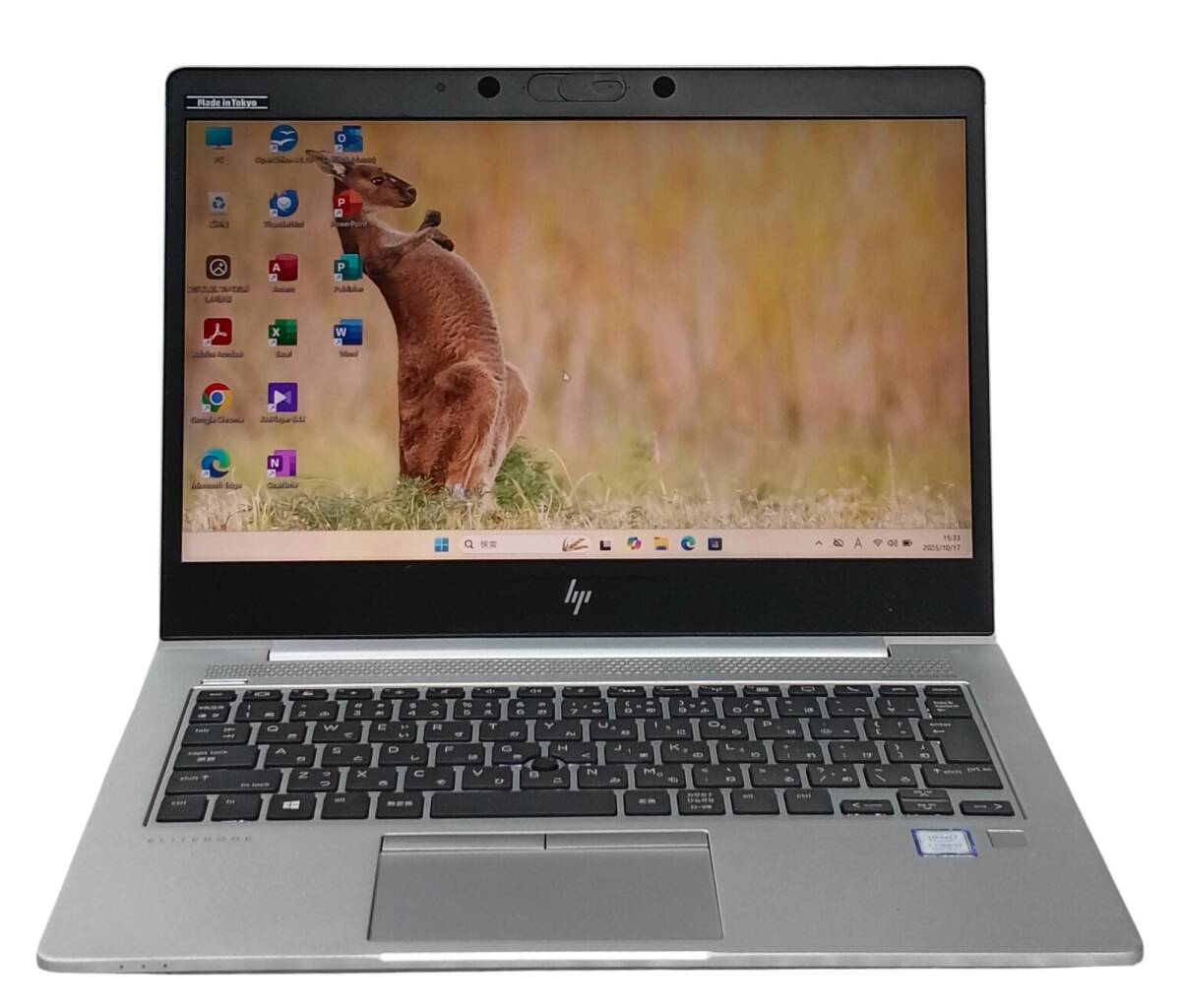 【驚速 HP Elitebook 830 G5 i7-8550U 1.8GHz x8+16GB+NVME SSD512GB 13.3インチワイドノートPC】Win11+Office2021/WEBカメラ■A101715拍卖