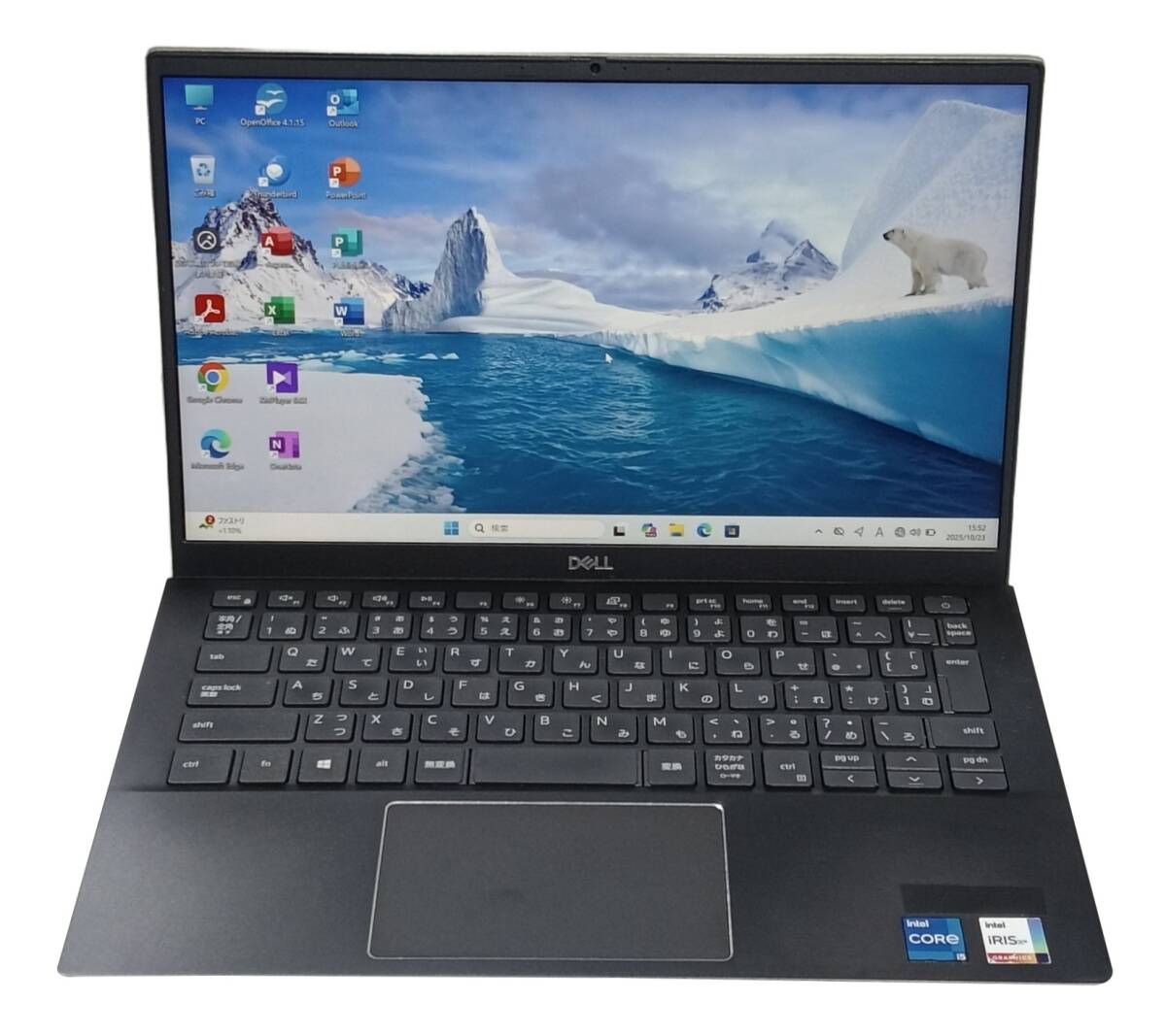 【驚速 DELL Vostro 5301 i5-1135G7 2.4GHz x8+8GB+ NVME SSD256GB 13.3インチワイドノートPC】Win11+Office2021/WEBカメラ A102316拍卖