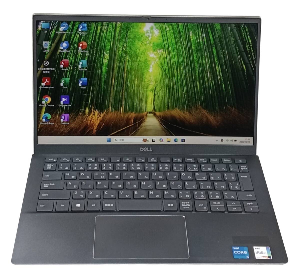 【驚速 DELL Vostro 5301 i5-1135G7 2.4GHz x8+8GB+ NVME SSD256GB 13.3インチワイドノートPC】Win11+Office2021/WEBカメラ A102321拍卖