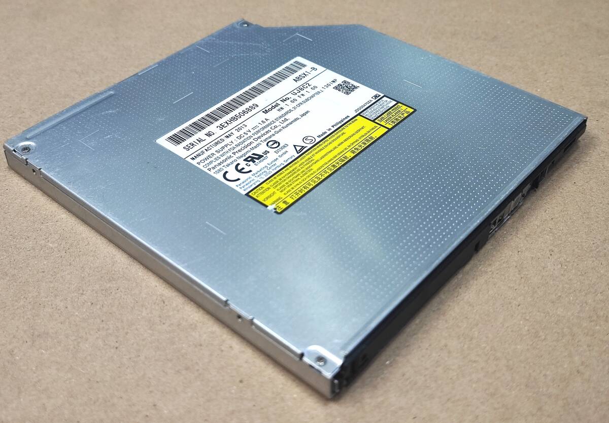 【中古パーツ】複数可 DVDドライブ ノートパソコン用 内蔵DVDスーパーマルチ 厚さ9.5mm SATA RW■UJ8C2 ベゼル無し拍卖