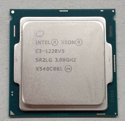 【中古パーツ】複数購入可 CPU Intel Xeon E3 1220v5 3.0GHz TB 3.50GHz SR2LG Socket FCLGA1151 4コア4スレッド 動作品 サーバー用拍卖