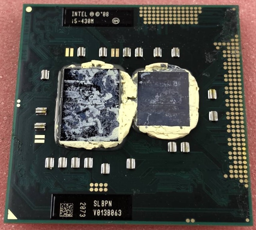 【中古パーツ】複数購入可 CPU Intel Core i5-430M 2.2GHz TB 2.5GHz SRBPN Socket G1( rPGA988A)2コア4スレッド動作品 ノートパソコン用拍卖