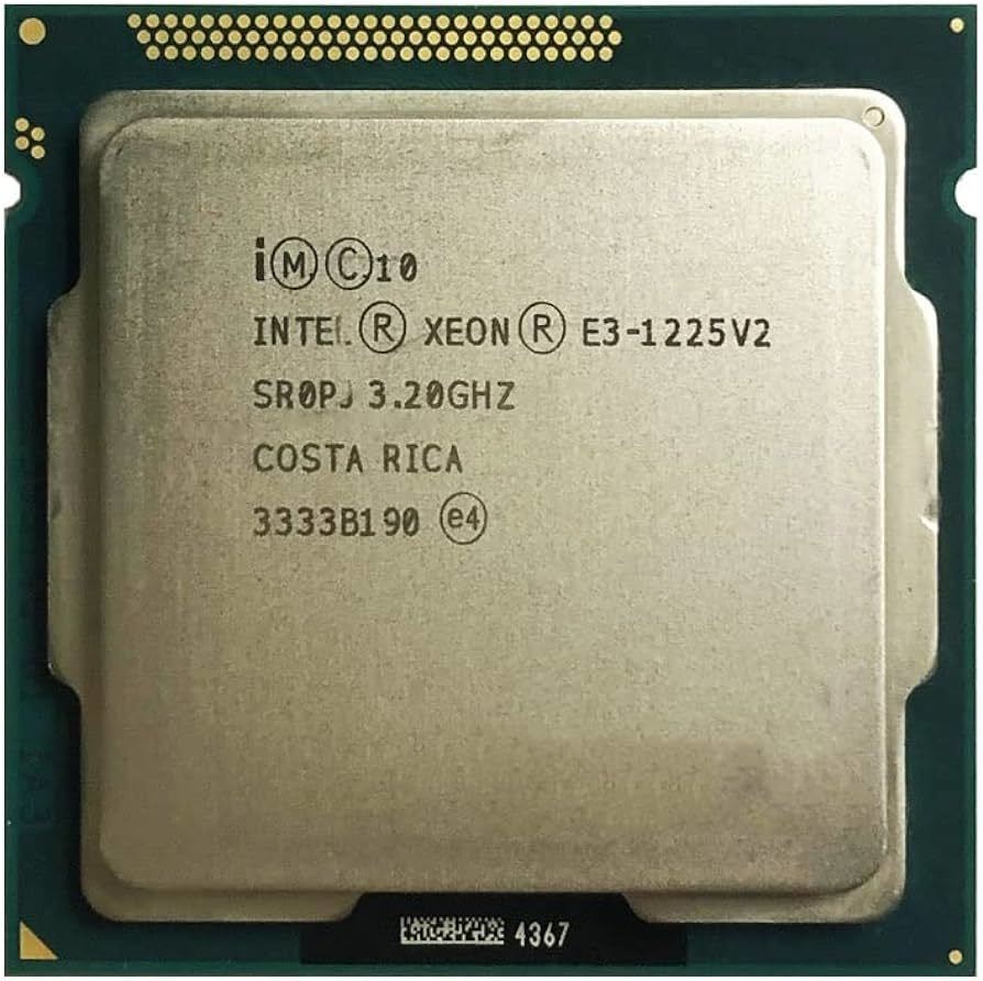 【中古パーツ】複数購入可 CPU Intel Xeon E3 1225v2 3.2GHz TB 3.60GHz SR0PJ Socket FCLGA1155 4コア4スレッド 動作品 サーバー用拍卖