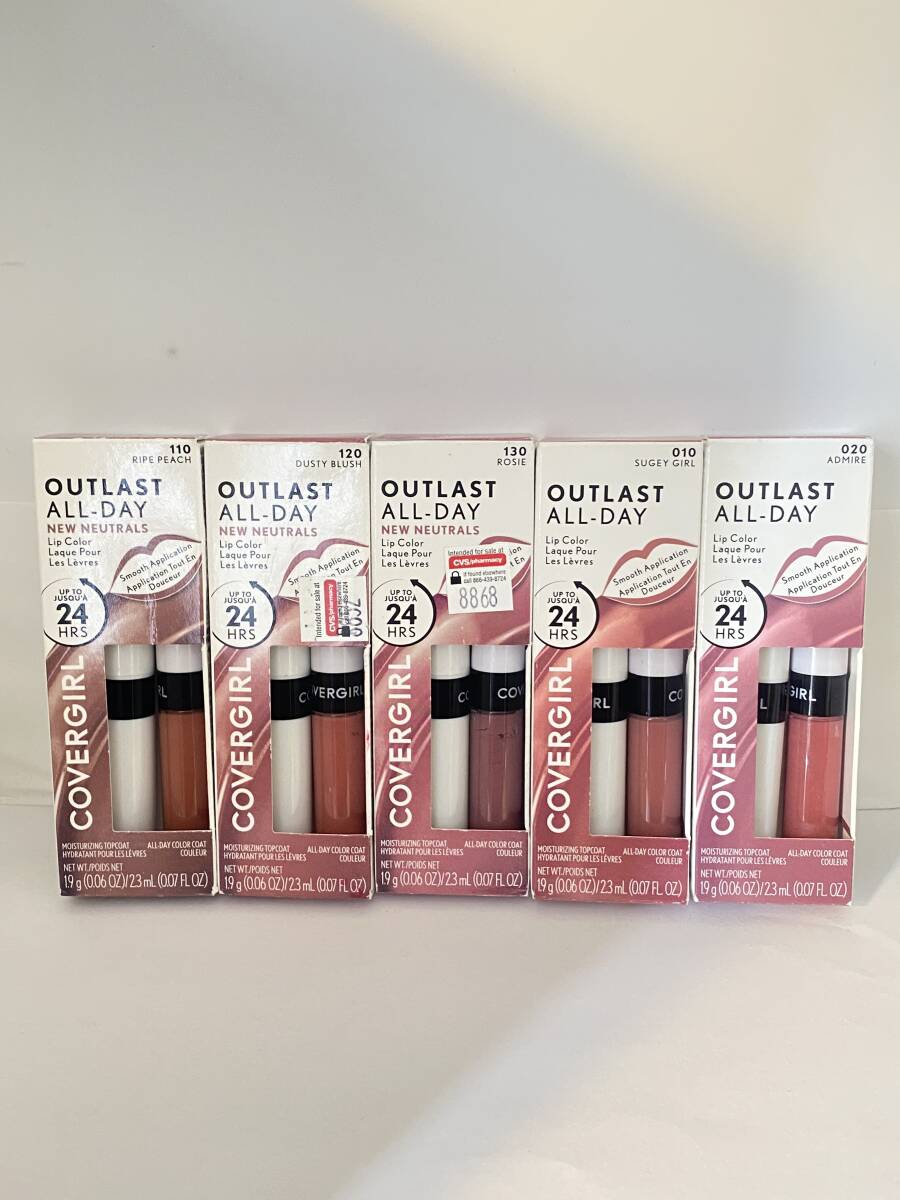 新品 落ちない口紅5本リップフィ二ティ お好きな5本で割引9990円 組み合わせ自由 アメリカからヤマト国際便で送料無料拍卖