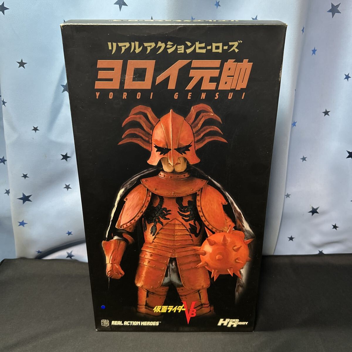 qsgo メディコムトイ リアルアクションヒーローズ RAH ハイパーホビー限定品 仮面ライダーV3怪人 ヨロイ元帥拍卖