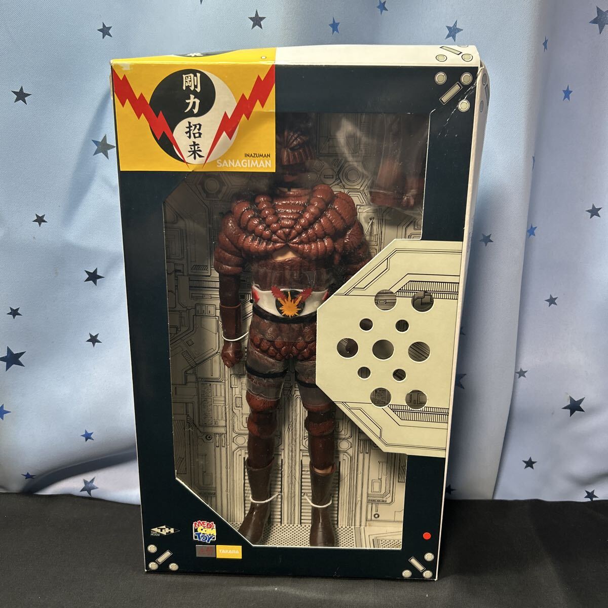 sqro メディコムトイ タイムハウス リアルアクションヒーローズ RAH.105 イナズマン サナギマン スーフェス限定品拍卖