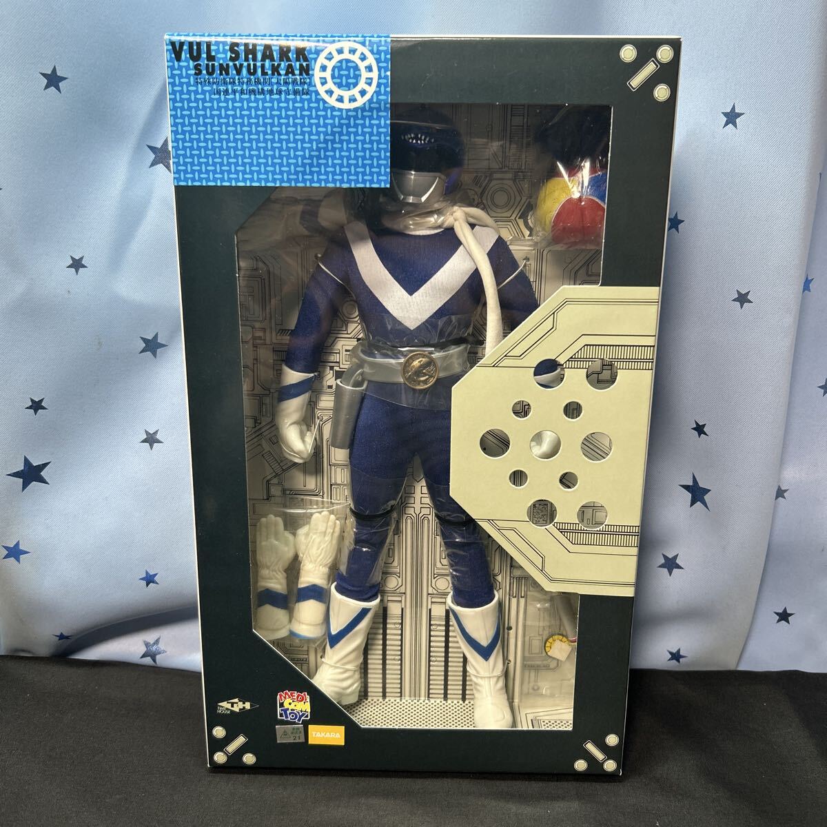 thgi【未使用】メディコムトイ タイムハウス リアルアクションヒーローズ RAH.157 太陽戦隊サンバルカン バルシャーク拍卖