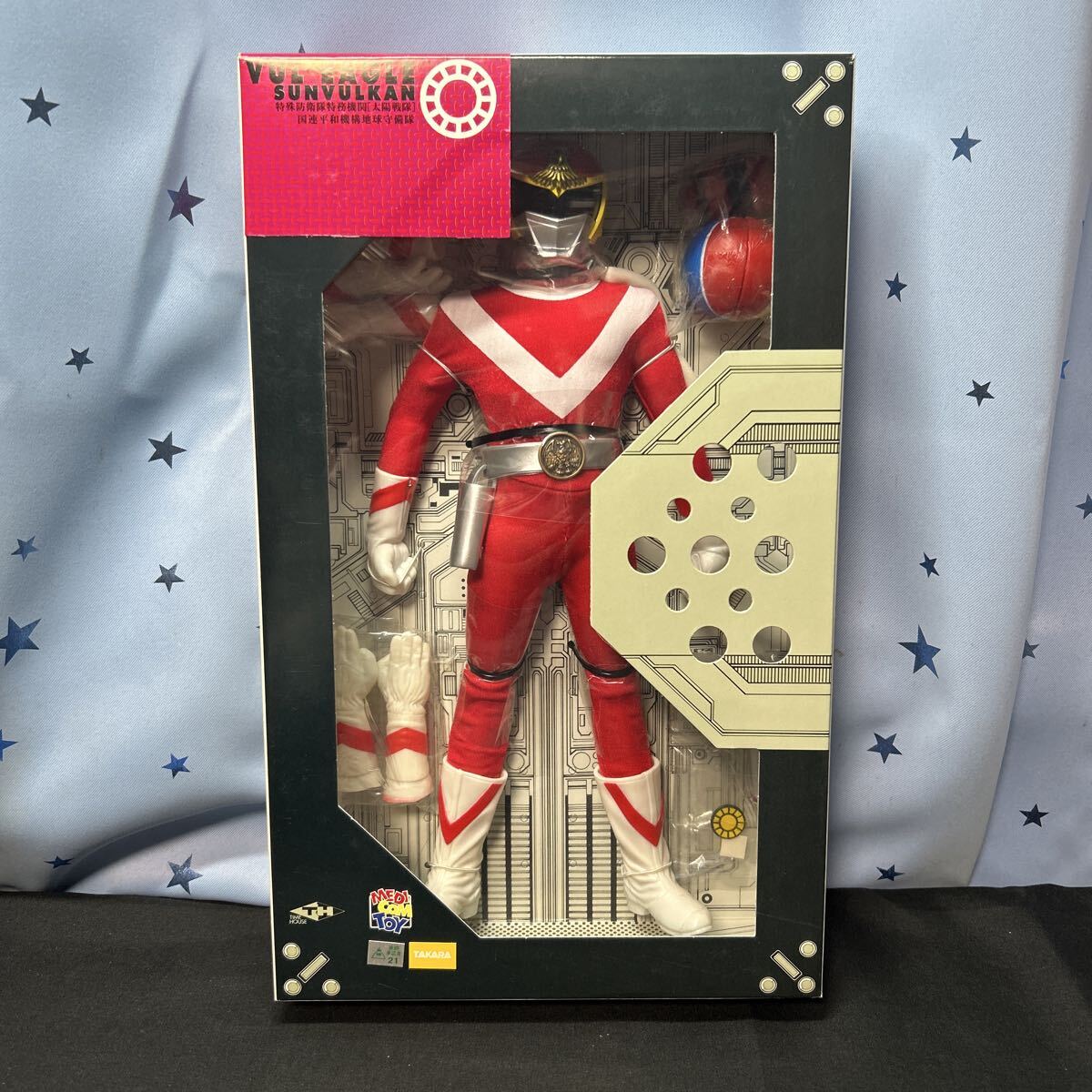 thgi【未使用】メディコムトイ タイムハウス リアルアクションヒーローズ RAH.156 太陽戦隊サンバルカン バルイーグル拍卖