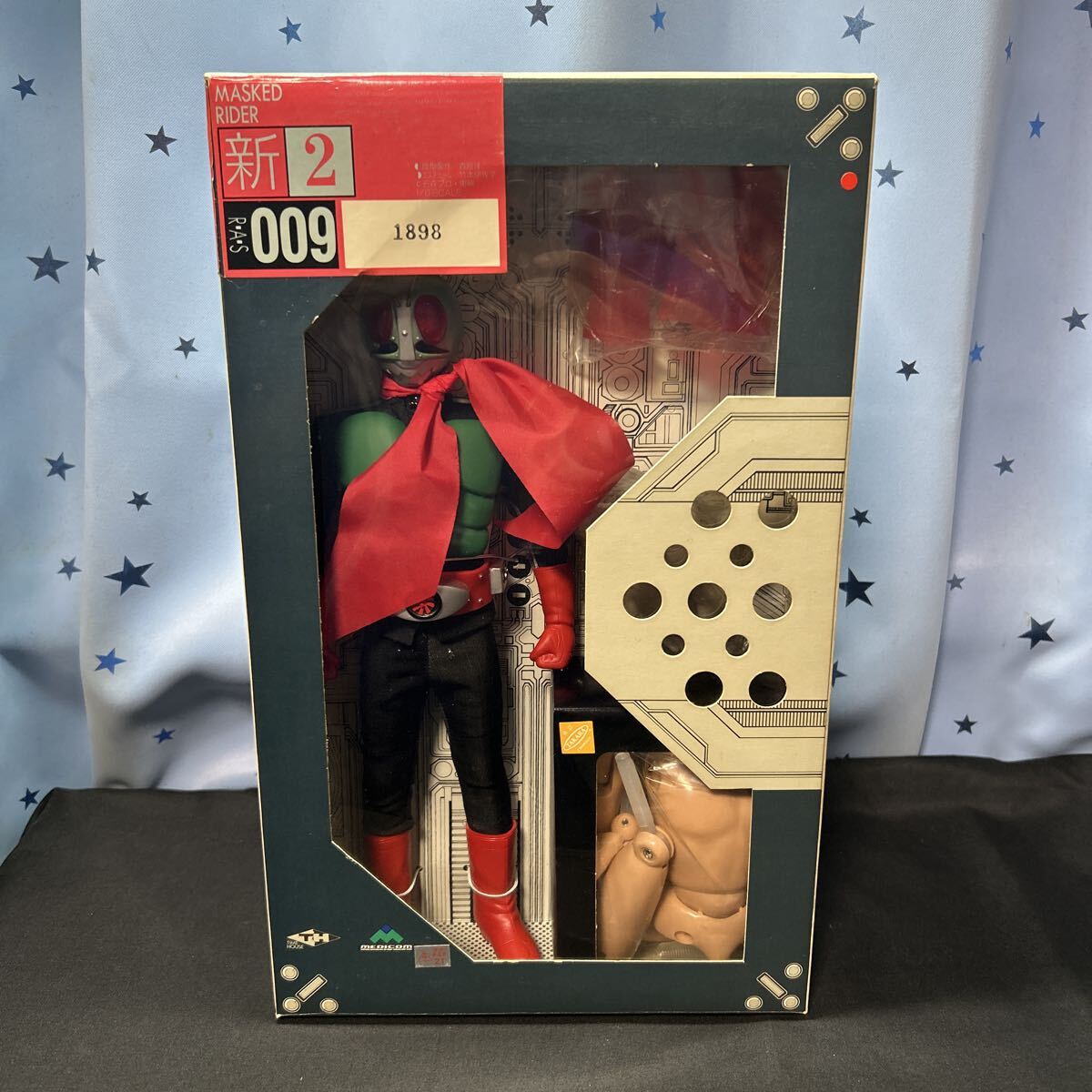 ntgo メディコムトイ タイムハウス リアルアクションヒーローズ RAH RAS.009 仮面ライダー新2号拍卖