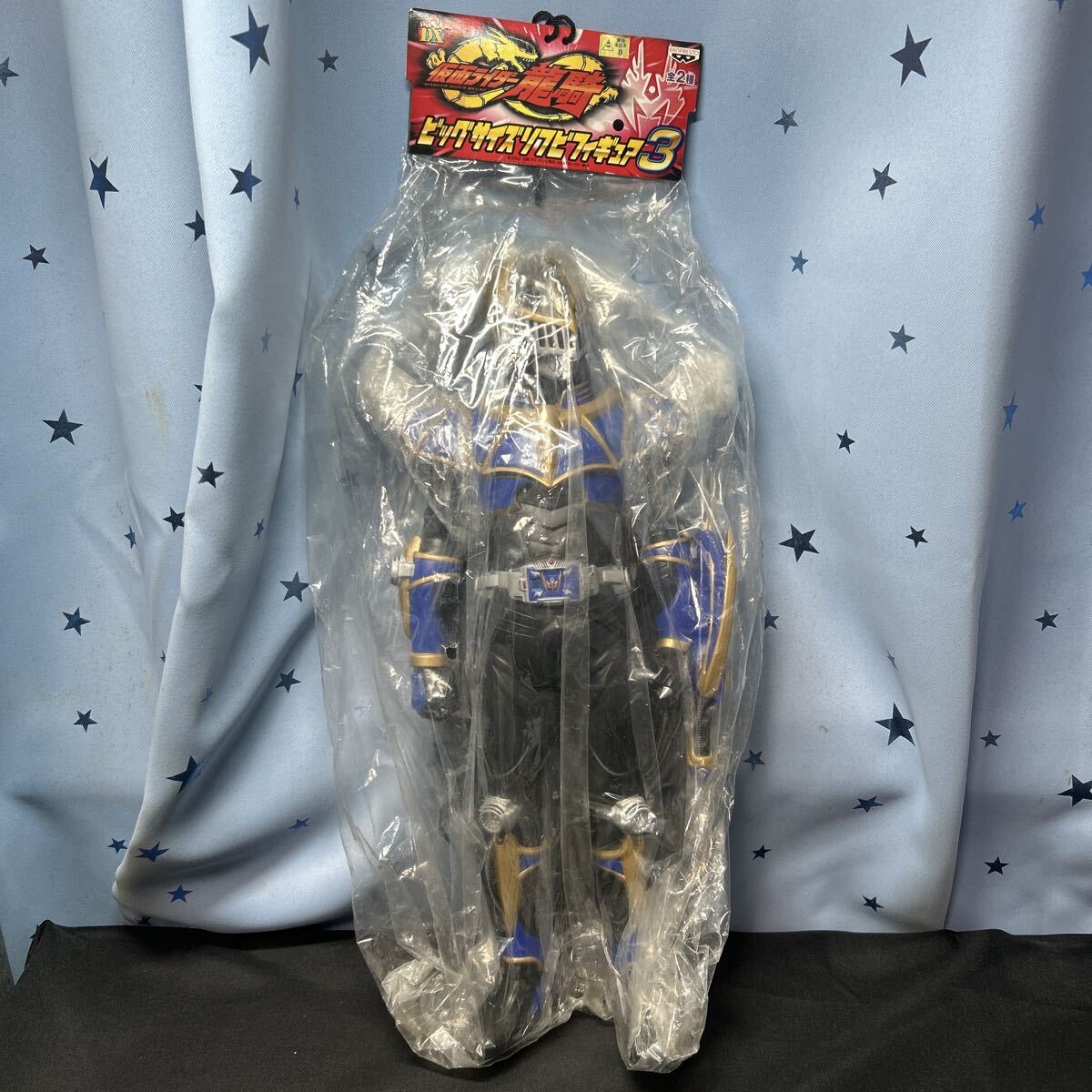 noo【未開封】バンプレスト ビッグサイズソフビフィギュア3 仮面ライダー剣 仮面ライダー龍騎 仮面ライダーナイト拍卖