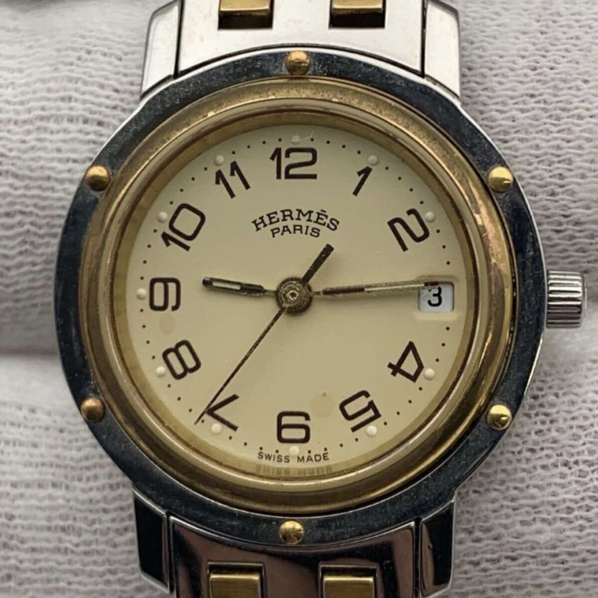 HERMS エルメス クリッパー クォーツ 腕時計拍卖