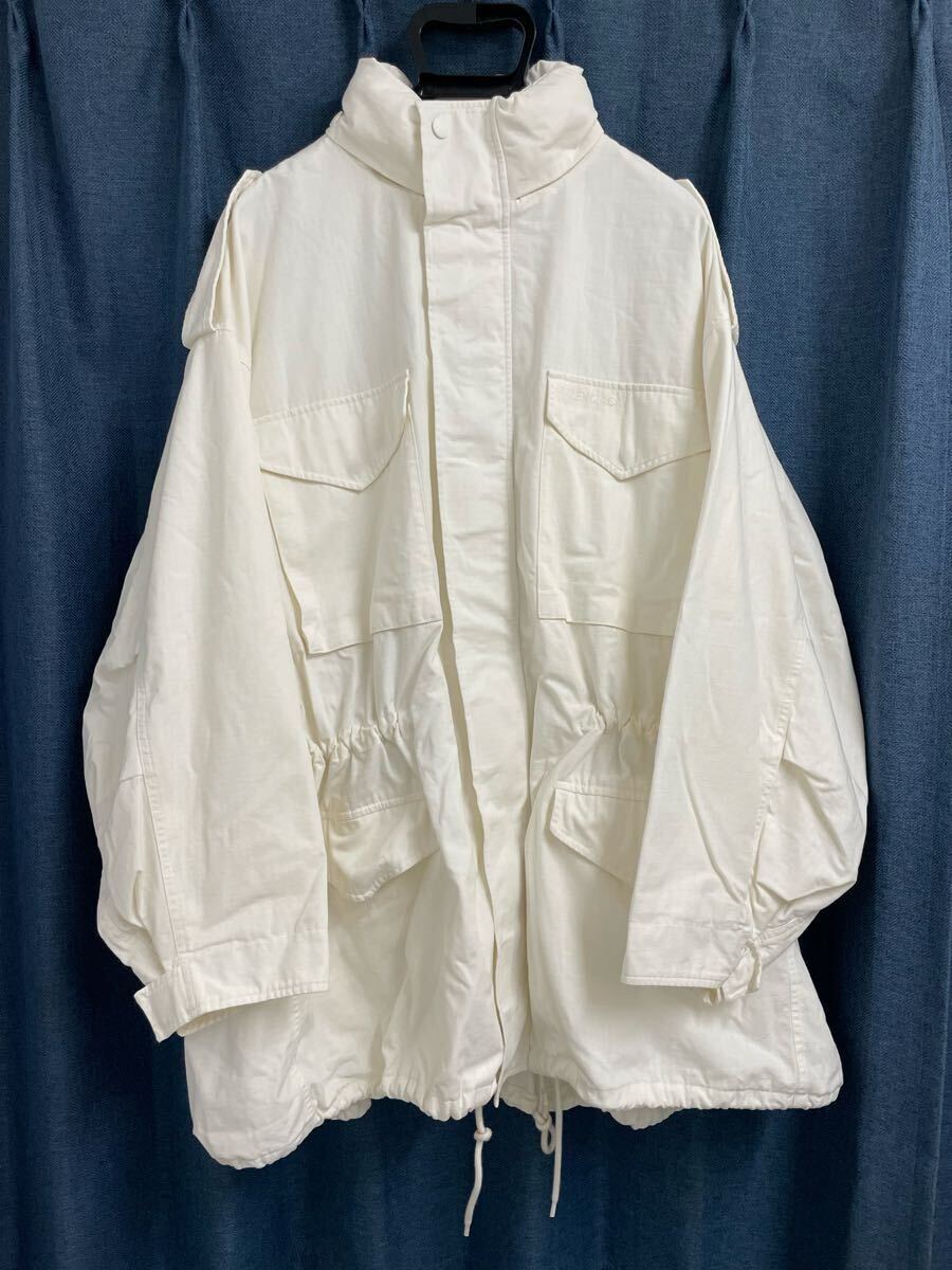 BALENCIAGA バレンシアガ 2019年モデル Military Parka COTTON RIPSTOP ミリタリー ジャケット 未使用拍卖