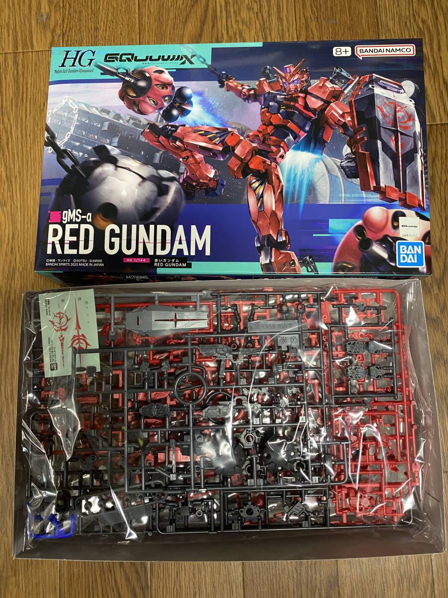 HG 1/144 HG 赤いガンダムと 軍警ザク2体 GQuuuuuuX 拍卖
