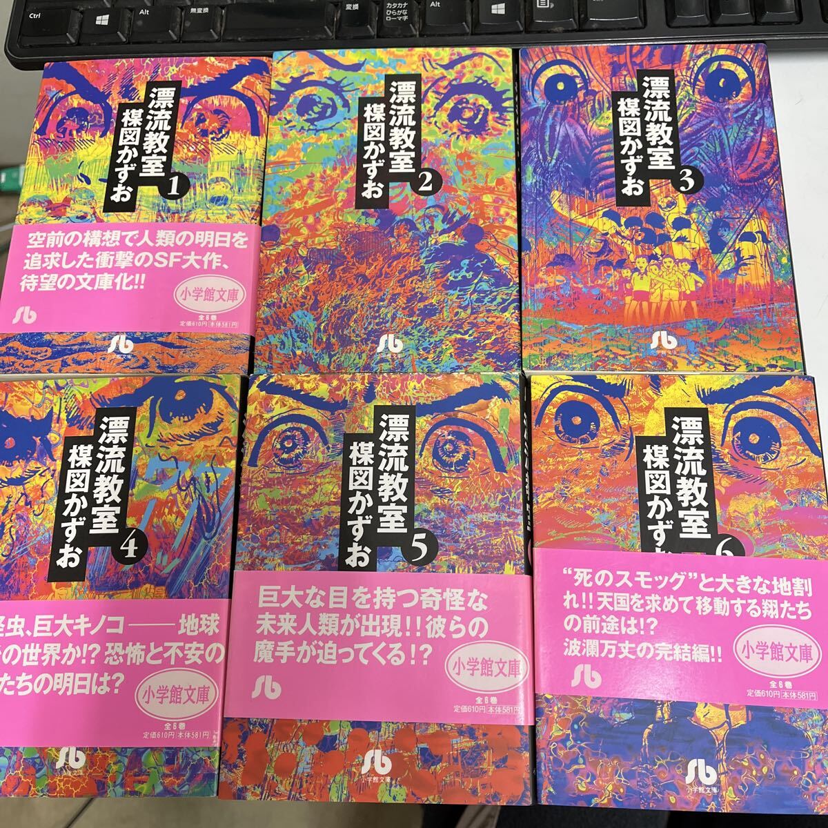 漂流教室 全6巻セット 楳図かずお 小学館文庫 拍卖