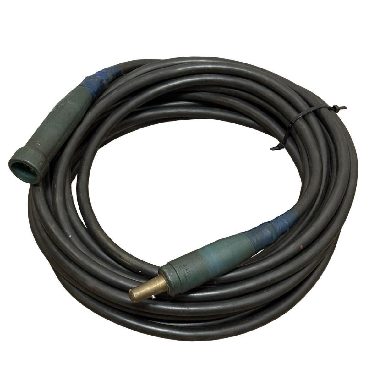 全長9m85cm 溶接ケーブル キャプタイヤケーブル キャブタイヤ ホルダー 延長ケーブル 二次ケーブル ジョイント 中古品 兵庫県姫路市発 D2拍卖