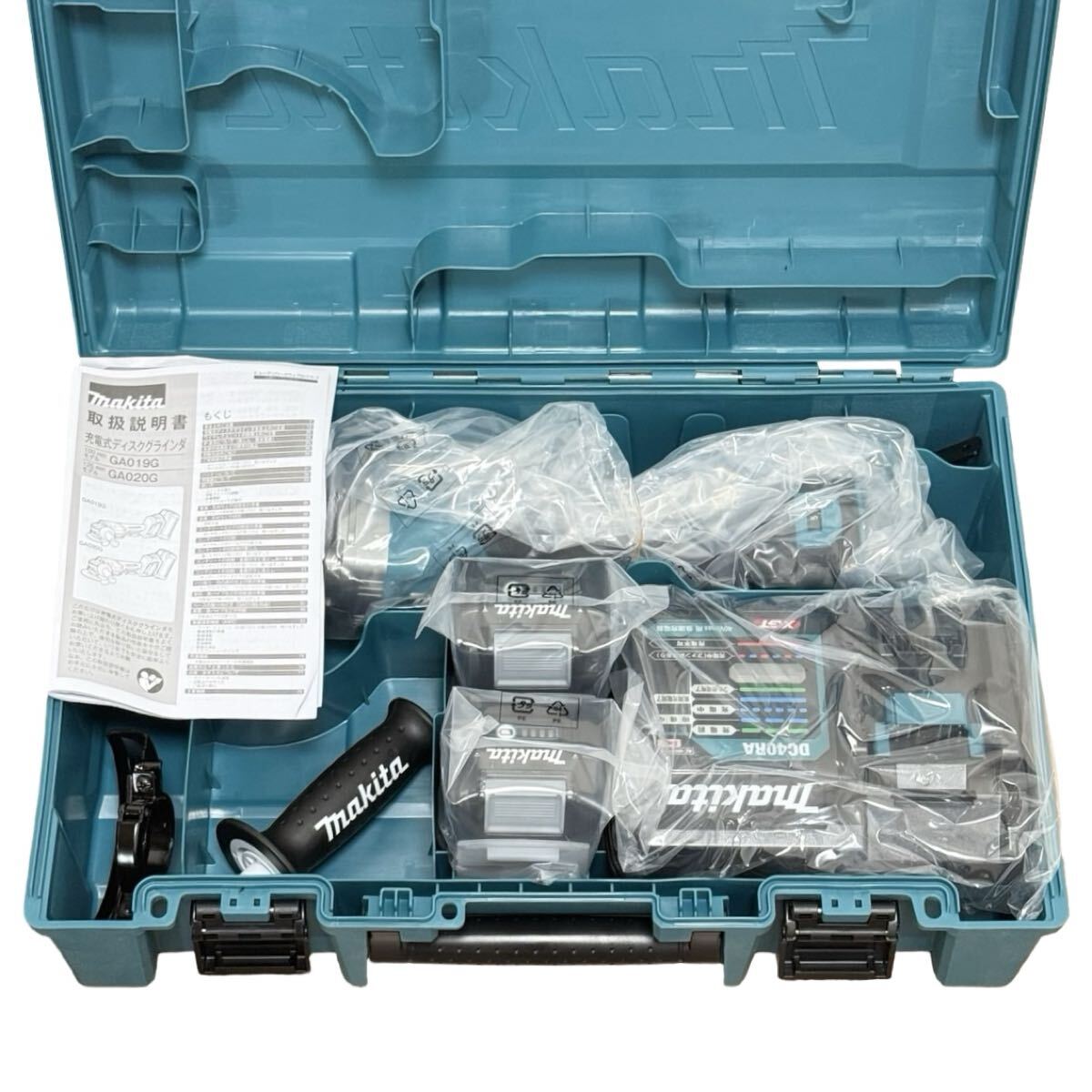 新品/正規品■10.2万 マキタ 充電式ディスクグラインダ 100mm makita GA019GRMX 40Vmax 純正バッテリー2点 フルセット■兵庫県姫路市発 G6拍卖