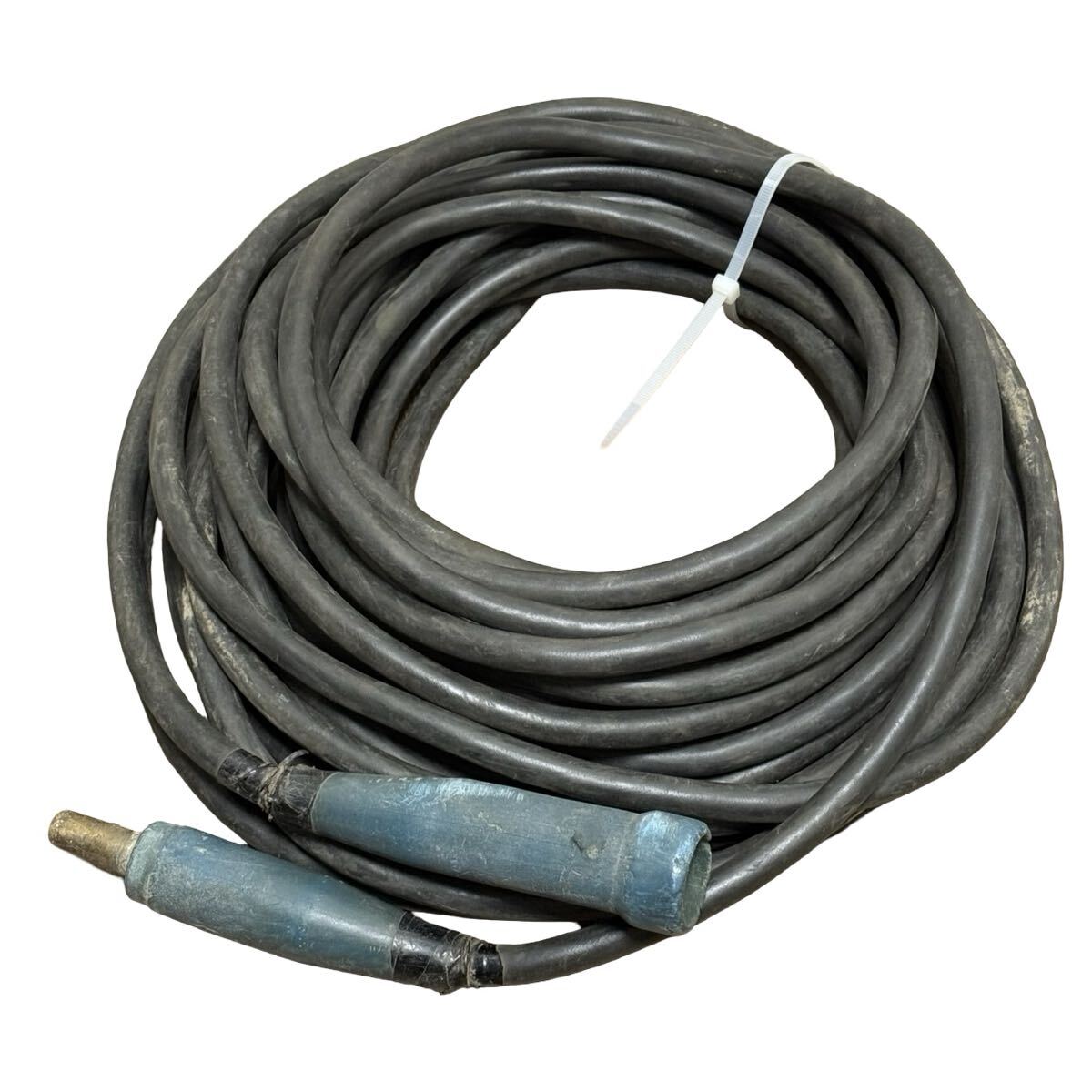 全長15m60cm 溶接ケーブル キャプタイヤケーブル キャブタイヤケーブル 延長 二次ケーブル ジョイント 22sq 22mm 22スケ 兵庫県姫路市発 O1拍卖