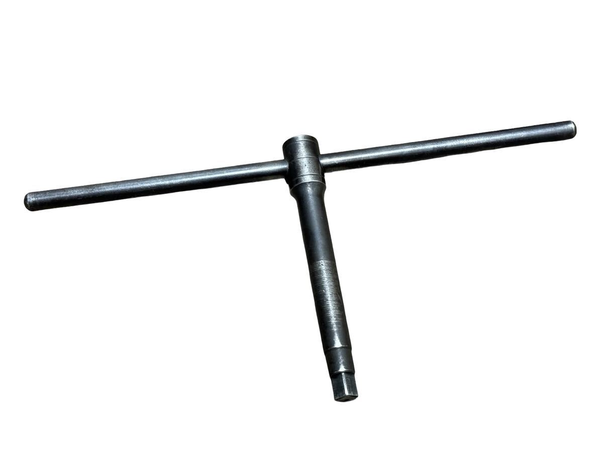 ハンドル 旋盤用 チャックハンドル 差込角 14mm 工作機械 部品 パーツ ハンドツール 中古品■兵庫県姫路市発 O2拍卖