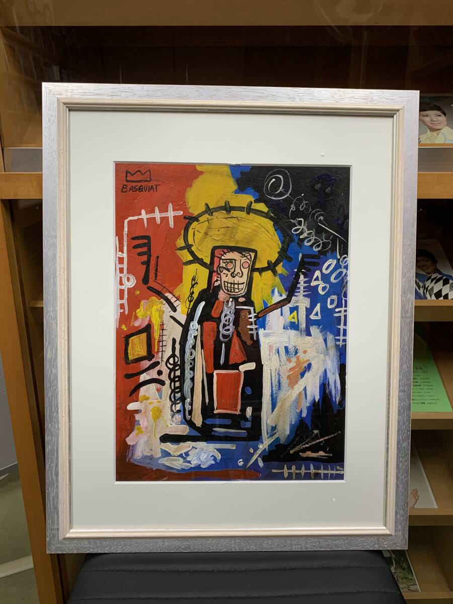 【模写】  「 UNTITLED (無題) 」 油彩肉筆原画  拍卖