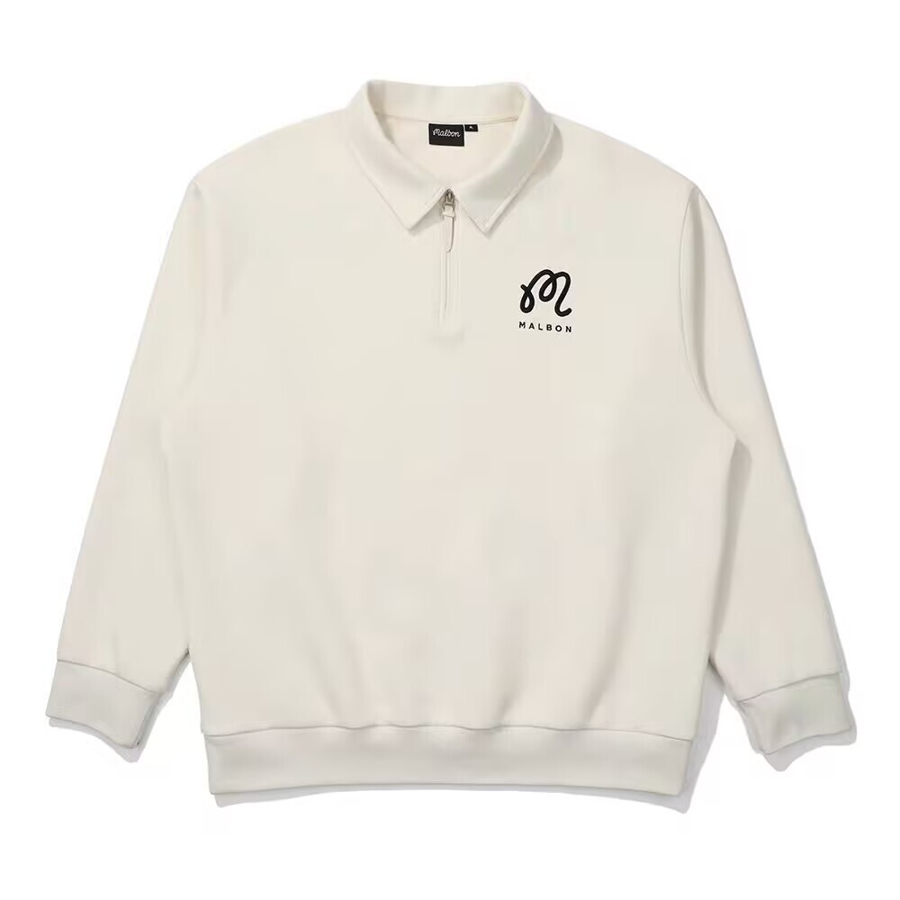 マルボンゴルフ malbon ゴルフ ポロシャツ メンズ 長袖 AW スポーツ M-2XLサイズ選択 ベージュ 9ss0373拍卖